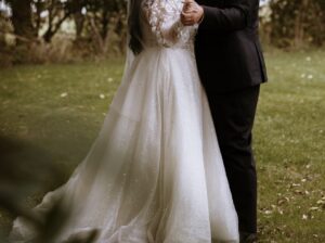 Skræddersyet brudkjole str. 46/48