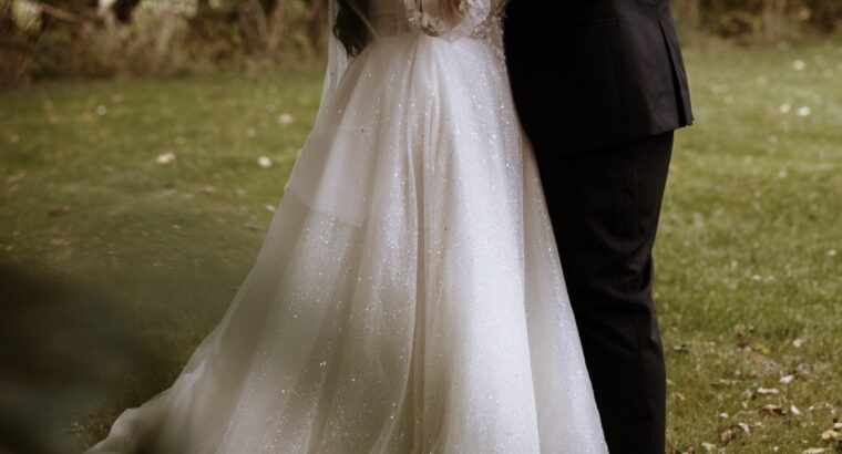 Skræddersyet brudkjole str. 46/48