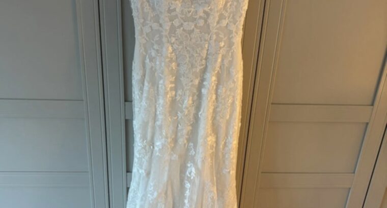 Smuk blonde Brudekjole fra Panayotis str xs/s