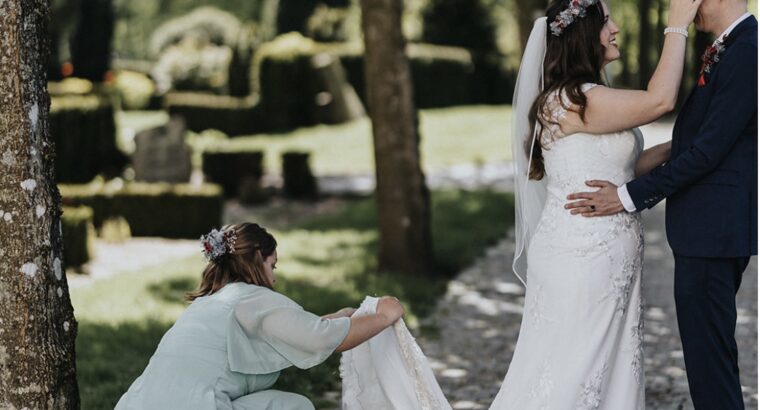 Romantisk skræddersyet kjole